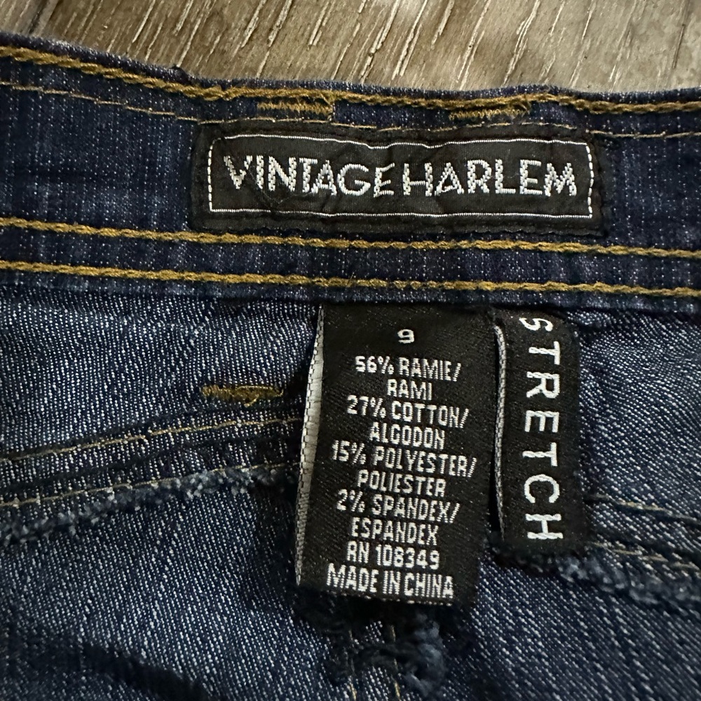 Vintage Harlem Jean Shorts - Picture 4 of 11